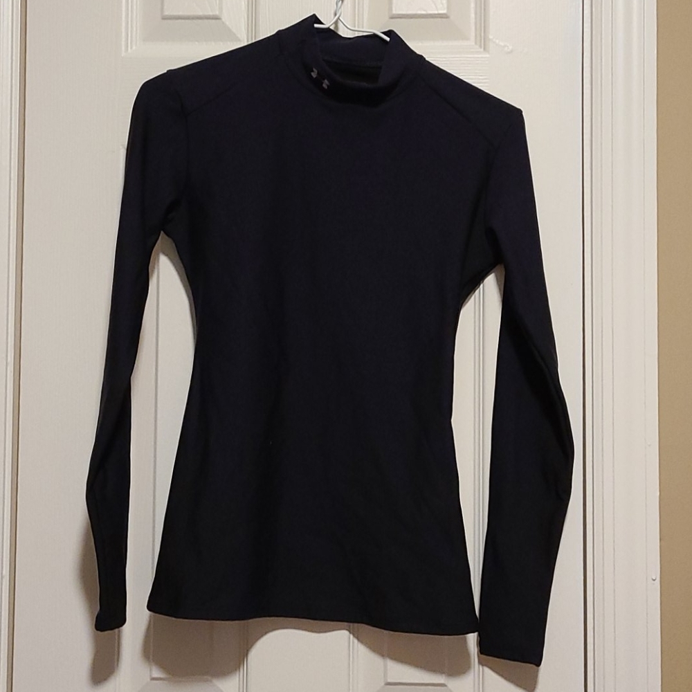 Under Armour Black Coldgear Long Sleeve Top